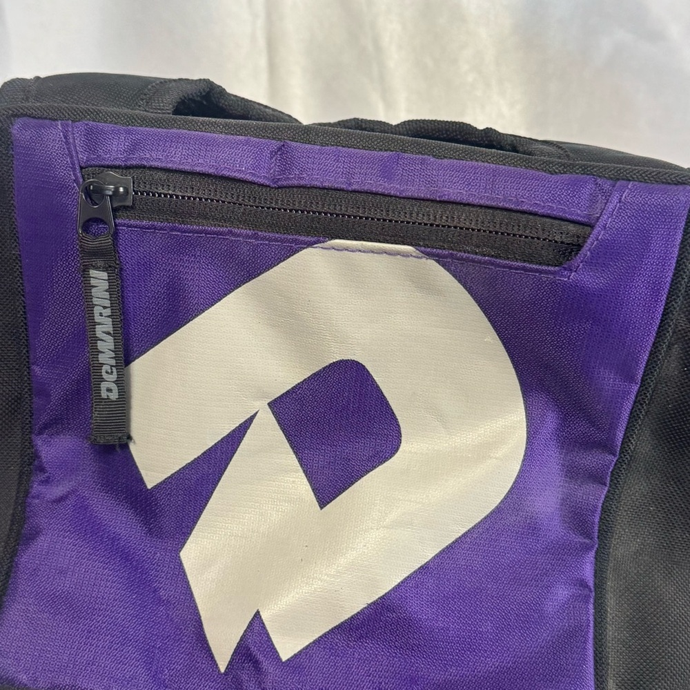 DeMarini Voodoo Baseball Softball Equipment Bag Backpack with Two Bat Sleeves - Picture 2 of 12